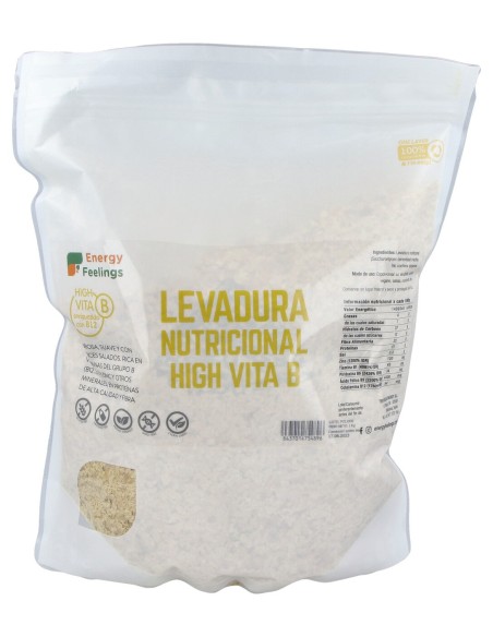 Energy Feelings Levadura Nutricional High Vitab Copos 1Kg