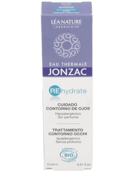 Rehydrate Contorno De Ojos Sin Perfume 15Ml. Bio