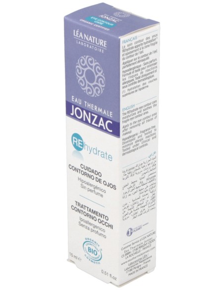 Rehydrate Contorno De Ojos Sin Perfume 15Ml. Bio