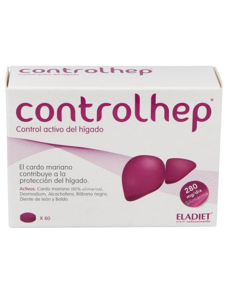 Controlhep - Eladiet - 60 Comprimidos