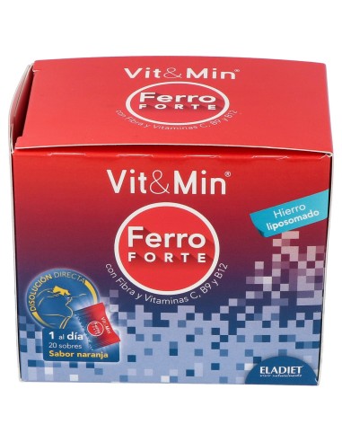 Eladiet Vit& Min Ferro Forte 20 Sobres