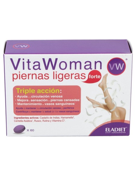 Eladiet Vitawoman Piernas Ligeras Forte 60Comp