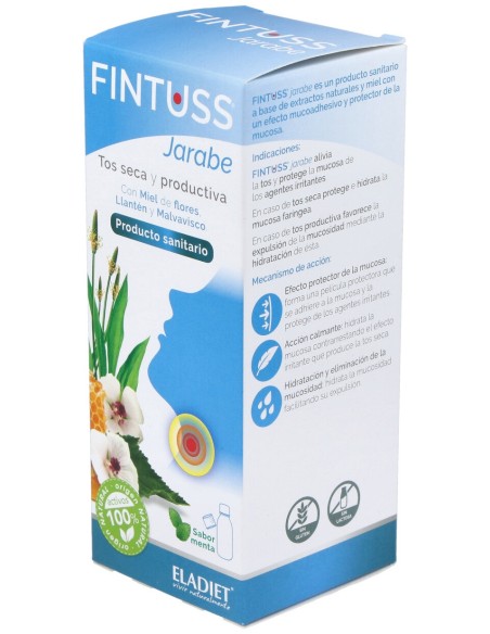 Eladiet Fintuss Jarabe Adulto Tos Seca Y Productiva 140Ml