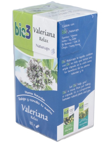 Bie 3 Valeriana Relax 80 Capsulas