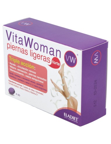 Eladiet Vitawoman Piernas Ligeras Forte 60Comp