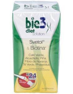 Bio3 Diet Solution Svetol Y Biotina 24 Sticks X 4Gr