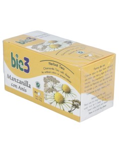 Bie3 Infusión Manzanilla Con Anís 25 Filtros