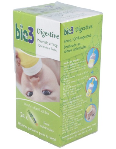 Bie3 Digestive Infantil 24 Sobres