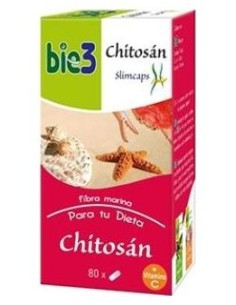 Bie 3 Chitosan Slimcaps 500 Mg 80 Caps