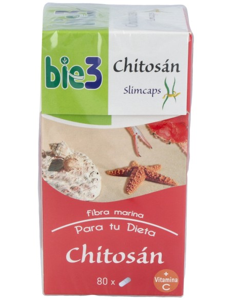 Bie 3 Chitosan Slimcaps 500 Mg 80 Caps