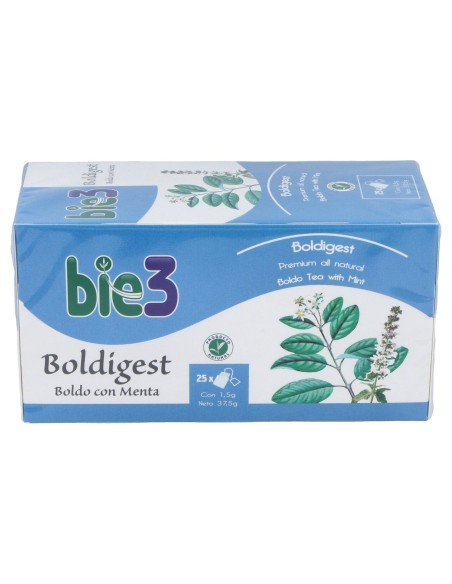Bio3 Boldigest Boldo Con Menta 25 Filtros