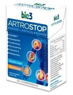 Bio3 Artrostop Huesos Y Articulaciones 30Comp