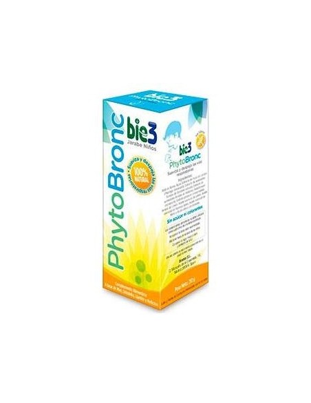 Bio3 Phytbronc Jarabe Niños 100% Natural 210G