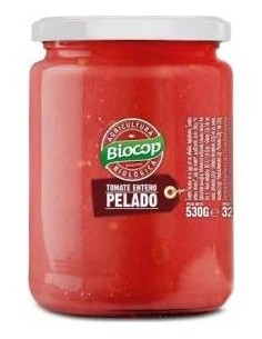 Tomate Entero Pelado 530Gr. Bio