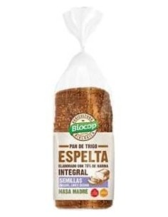Pan De Molde Espelta Semillas Masa Madre 400G