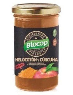 Biocop Compota Melocoton Curcuma Sin Gluten 280G