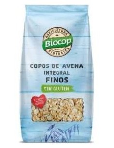 Copos De Avena Finos Integrales 500Gr Bio Sg
