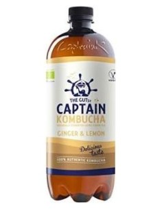 Captain Kombucha Jengibre Limón 1L