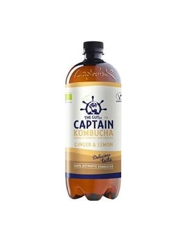Captain Kombucha Jengibre Limón 1L