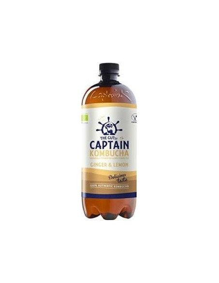 Captain Kombucha Jengibre Limón 1L