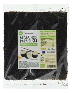 Algamar Alga Nori Sushi Bio 10 Hojas 25G
