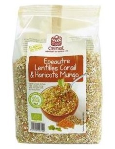 Mix Espelta Lenteja Mungo 500Gr. Bio Vegan