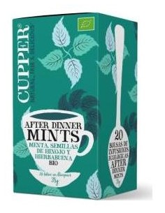 Cupper After Dinner Mint Bio Infusion 20Uds