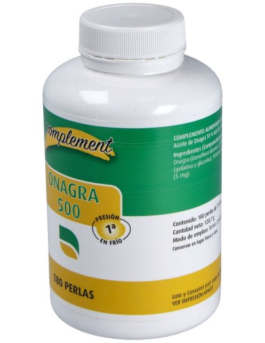 Complement Onagra 500Mg 180Caps