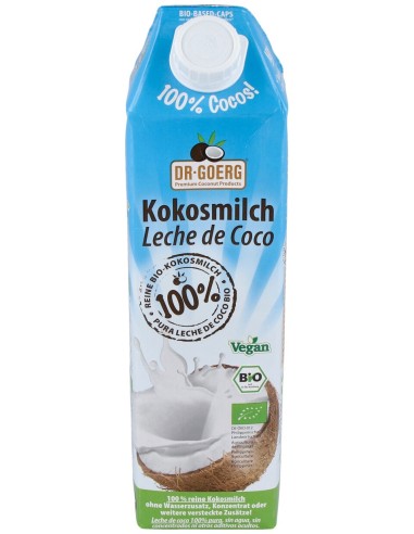 Leche De Coco Para Cocinar 1L. Bio