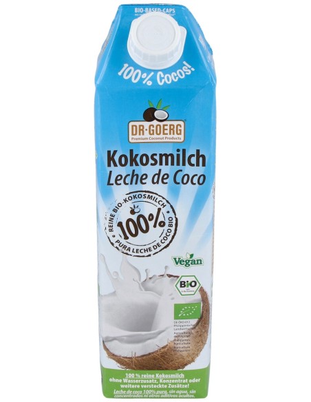 Leche De Coco Para Cocinar 1L. Bio