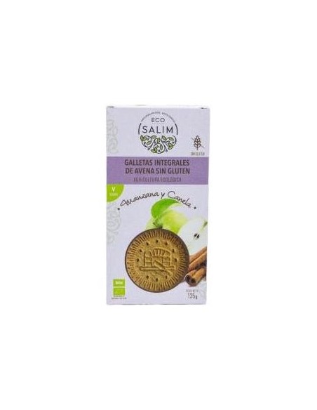 Galletas De Avena Manzana Canela 135Gr. Bio Sg