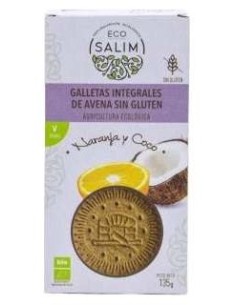 Galletas De Avena Naranja Coco 135Gr. Bio Sg Vegan