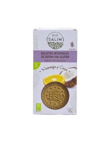 Galletas De Avena Naranja Coco 135Gr. Bio Sg Vegan