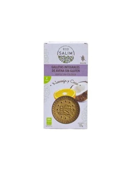 Galletas De Avena Naranja Coco 135Gr. Bio Sg Vegan