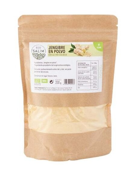 Jengibre En Polvo 200Gr. Bio Vegan