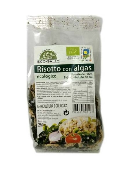 Risotto Con Algas 250Gr. Bio Vegan