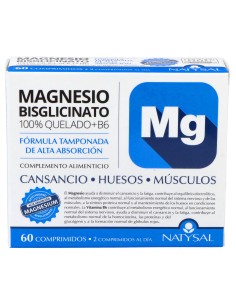 Natysal Magnesio + B6 700 Mg 60 Comprimidos