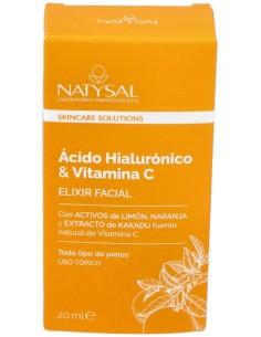 Natysal Ácido Hialurónico Y Vitamina C Elixir Facial 15 Ml