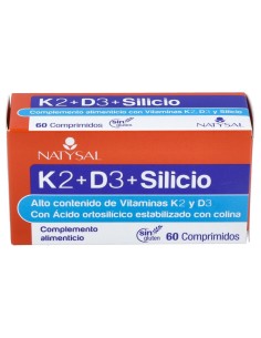 Natysal K2+D3+Silicio 60 Comprimidos