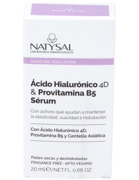 Natysal Acido Hialuronico 4D & Provitamina B5 Serum 20Ml