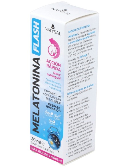 Natysal Melatonina Flash Spray 30Ml