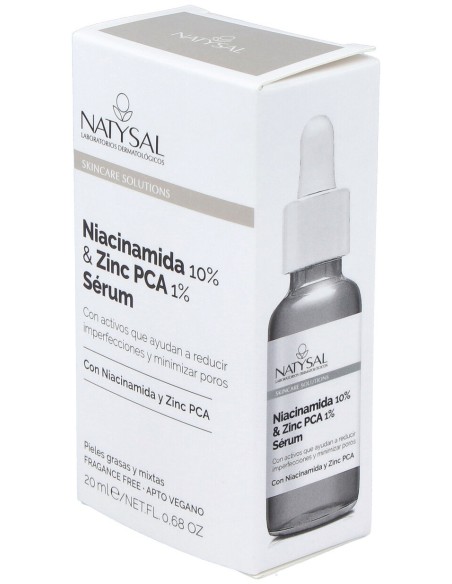 Natysal Niacinamida 10% & Zinc Pca 1% Serum 20Ml