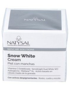 Natysal Snow White Cream Crema Antimanchas 50Ml