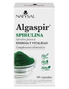 Algaspir Espirulina 60Cap. Sg Vegan