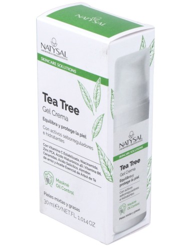 Natysal Gel Crema Facial Arbol Del Te 30Ml