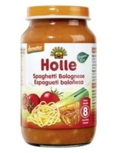 Potito Espagueti Boloñesa Meses 220Gr. Demeter