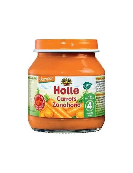 Potito Zanahoria Mini 4Meses 125Gr. Demeter
