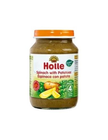 Potito Espinacas Con Patata 4Meses 190Gr. Demete