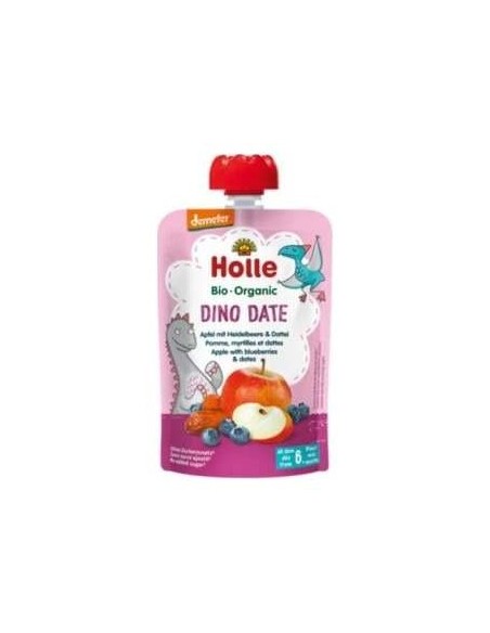 Smoothie Dino Date Manzana-Arandanos 6Meses 100Gr.
