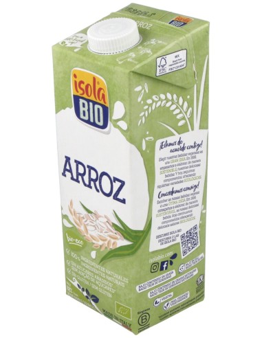 Bebida Vegetal De Arroz 1Lt 6Uds. Bio